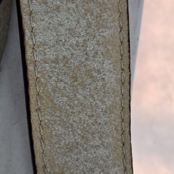 Coach Zoe Signature Logo Small Baguette Shoulder Bag Brown Silver Y2K Twee Luxe - Picture 7 of 13